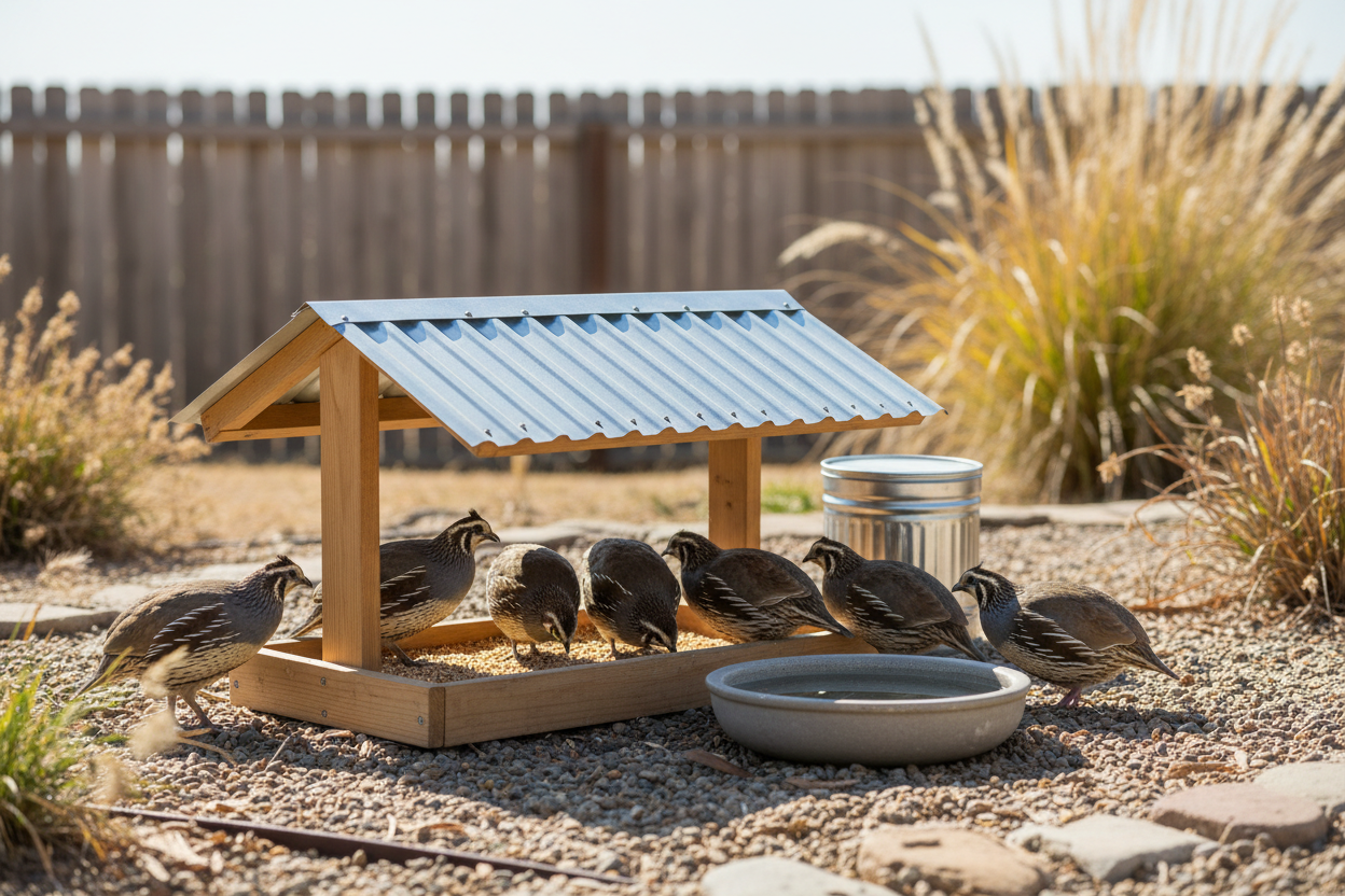 A Practical Backyard Home for Quail