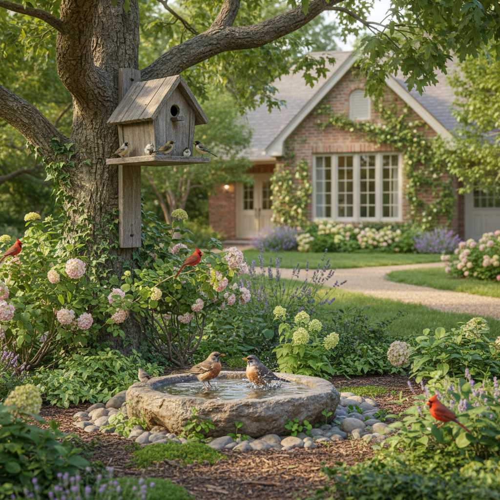 Birdhouses & Baths