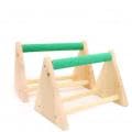 Parrot Play Wood Stand, Bird Grinding Perch Table Trimming Bird Training Stands Portable Table Playstand for Small Cockatiels, Conures, Parakeets, Finch