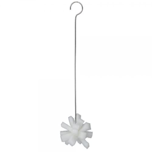 Nectar Feeder Sponge Cleaning Brush - Single | Scratch Free Sponge Mop - Safe for Glass and Plastic Feeders - Built-in Hook for Hang Drying - size: Single