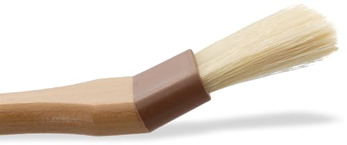 SPARTA Nylon Pastry Brush – 4037000 Pastry Brush for Baking Angled Boar Bristle Brush with Hardwood Handle and Epoxy-Set Bristles for Kitchens, Restaurants or Catering, Food Prep, 2in - size: 2" Wide Brush
