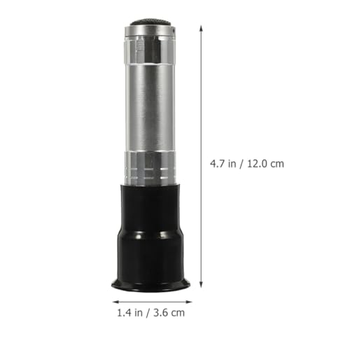 TEHAUX 2pcs Handheld Egg Candler Lamp for Poultry Incubation Equipment High-Brightness Lamp Beads and Aluminum Alloy Body Portable Egg Tester for Chicken Incubation