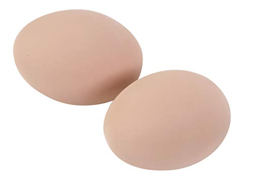 Little Giant® Large Egg Basket Kit | Chicken Egg Basket with Ceramic Eggs | Egg Collecting Basket Kit (Brown Eggs, Large Basket (13 Inches)) - color: Brown Eggs, size: Large Basket (13 Inches)