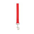 Zack & Zoey Basic Nylon Dog Leash, 6-Feet x 1-Inch Lead, Tomato Red - color: Tomato Red, size: 6-Feet x 1-Inch Lead