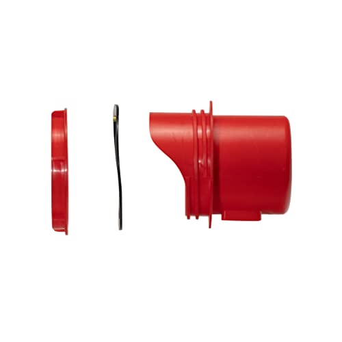 RentACoop Chick2Chicken DIY Medium 4-Port Feeder Kit, with Hole Saw
