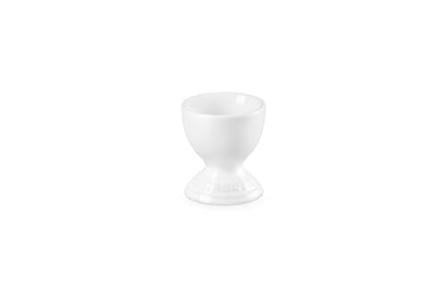 Le Creuset Stoneware Egg Cup, 2", White - color: White, size: 2 x 2.25 Inches (Single)