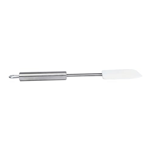 Restaurantware 11" Stainless Steel Turner - German Standard Kitchen Spatula with Ergonomic Handle, Heat-Resistant - Heavy-Duty Steel Spatula for Flipping Burgers, Eggs, Meat - size: Silicone Spatula