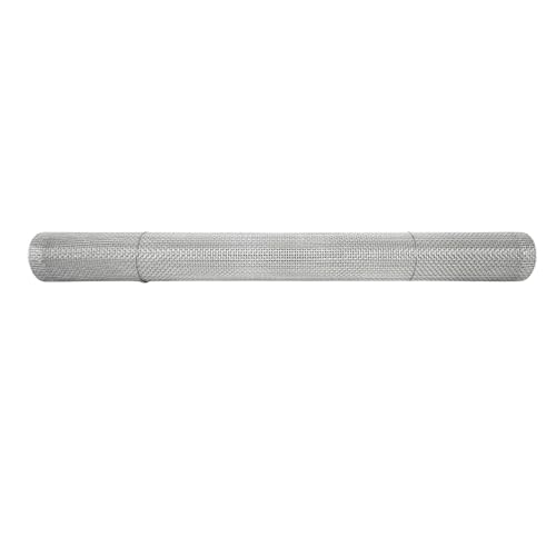 Galvanized Hardware Cloth 1/8 Inch Wire Mesh Roll – Ideal for Garden Fencing, Chicken Coops, DIY Projects, and Beekeeping (24in x 20ft)