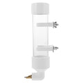 balacoo Bird Water Dispenser Automatic Bird Waterer for Cage Cage Water Feeder with Continuous Supply 9.84 X 1.96 X 1.96 in 1 Pack