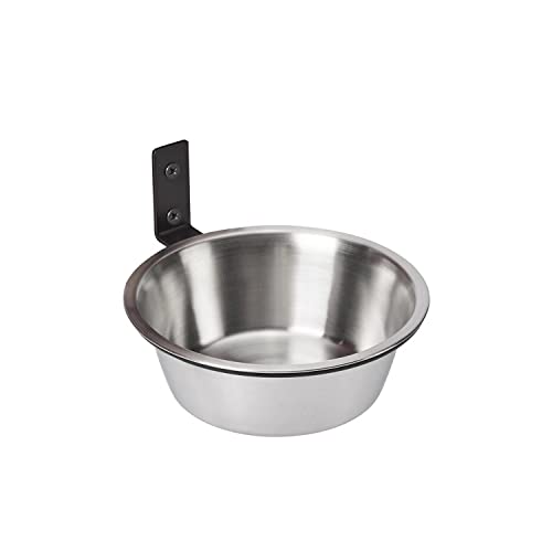 FOYO Elevated Dog Bowls, Raised Dog Food and Water Bowls,Wall Mounted Pet Comfort Feeding Bowls for Medium Dogs - size: 6 cups(49 OZ)