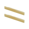 Miwayer 2 Pack 12 String Acoustic Guitar Unbleached Bone Saddle, Guitar Bridge Saddles, Cut from Whole Bones, 76x3x13mm - color: 12 String Acoustic Saddle 76mm 2 Pack