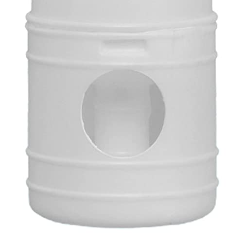 Pigeon Water Dispenser Drinker Bird Water Drinker, Automatic Feeders, Water Dispenser, Dove Drinker for Chicken, Duck, Quail (1L), White