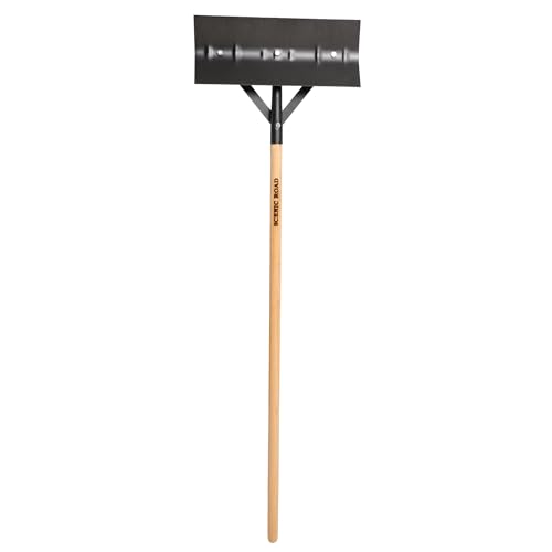 SCENIC ROAD 18" Reversible Metal Blade Scraper 58" Handle USA (SR18) - size: 18-inch Steel