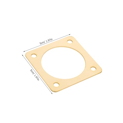 4Pcs Sparrow House Metal Entrance Protector Durable Predator Defense Hole Guard with Inner Diameter for Easy Outdoor Mounting for Birdhouse Protection