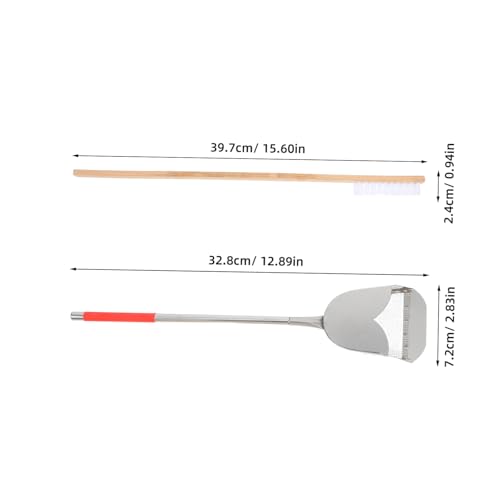 2pcs Bird Cage Cleaning Brush Set Cage Accessory Tools for Bird Feeder Perch Brush Chicken Coop Pet Supplies