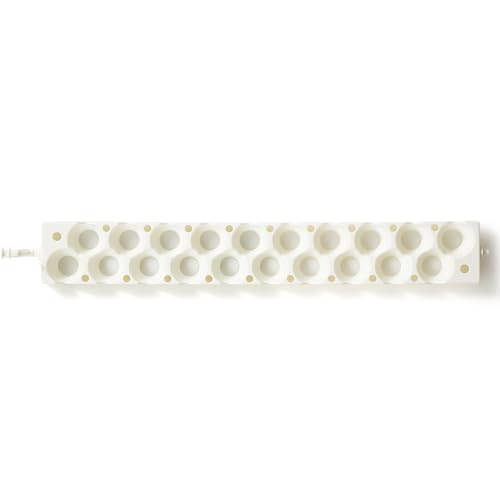 Farm Innovators 6 Pack Quail Rails - 20 Spot Small Egg Trays Only, Fits up to 120 Eggs Total - Compatible with Model 3200 Automatic Egg Turner | For quail and other small eggs; replaces the standard rails on model 3200 automatic egg turner; holds up to 12