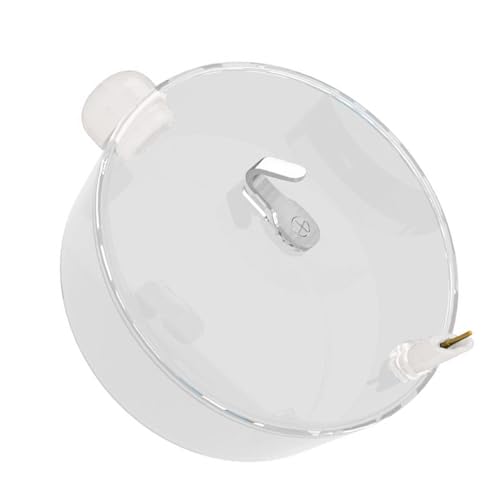 250ml Automatic Bird Water Dispenser with Touch Needle Mechanism Easy Refilling Waterer Bottle for Cage Mounting