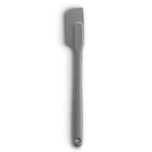 Mrs. Anderson’s Baking Silicone Slim Spatula, Flexible And Nonstick, One-Piece Design, Gray, For Mixing, Folding, Scraping, Baking, And Cooking - color: Gray, size: 10-Inch, Slim