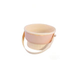 Silicone makeup brush cleaning bowl, powder puff storage rack, makeup egg cleaning workpiece, cosmetic makeup brush cleaning tool - color: Beige