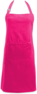 DII Everyday Basic Kitchen Collection - color: Neon Pink, size: Regular Size Chef Apron