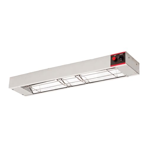 48 Inch Food Heat Lamp Overhead Food Warmer Commerical Strip Warmers 1100 Watts with Chain and Us Plug,110v (48") - size: 48"