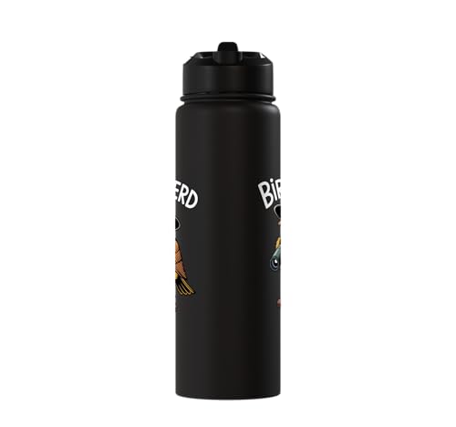 Bird Nerd Funny Ornithologist Bird Watcher Birdkeeping Bird Stainless Steel Insulated Water Bottle