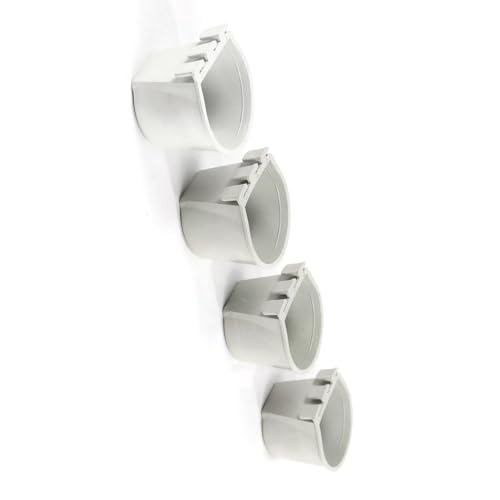 Replacement Part for 4-Pack - Gray Cage Cups for Feed & Water for Poultry, Ducks, Birds, Hamsters B1RO-p01771