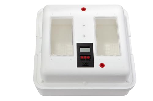 Little Giant® Digital Still Air Incubator | 41 Egg Capacity | Chick Egg Hatching Incubator with Temperature and Humidity Control | Made in USA - style: Still Air Incubator