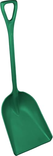 Remco 69822 Seamless Hygienic Shovel - BPA-Free, Food-Safe, Commercial Grade Kitchen and Gardening Accessories, 14", Green - color: Green, size: 14 inch Blade