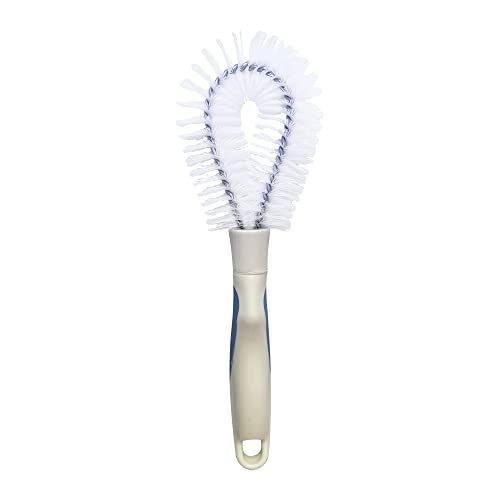 Fox Run Vegetable Cleaning Brush with Handle, Produce & Potato Scrub Brush | Long Lasting Bristles | Vegetable Brush Scrubber For Food | Easy To Store & Dishwasher Safe | Quickly Clean Produce & Veggies - style: Vegetable