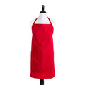 DII Everyday Basic Kitchen Collection - color: Tango Red, size: Plus Size Chef Apron