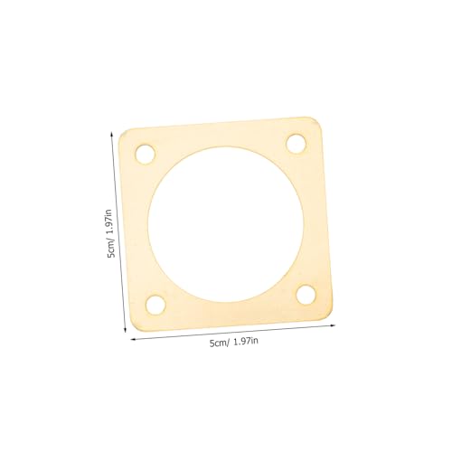 4Pcs Sparrow House Metal Entrance Protector Durable Predator Defense Hole Guard with Inner Diameter for Easy Outdoor Mounting for Birdhouse Protection