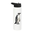Penguin Stainless Steel Insulated Water Bottle - color: White