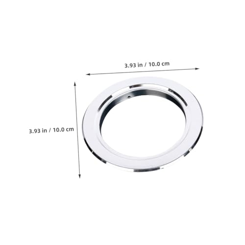 BESPORTBLE Bird House Predator Guards - 10Pcs Stainless Steel Birdhouse Hole Guards - Protects The Entry Hole, 2.5inch Inner Diameter