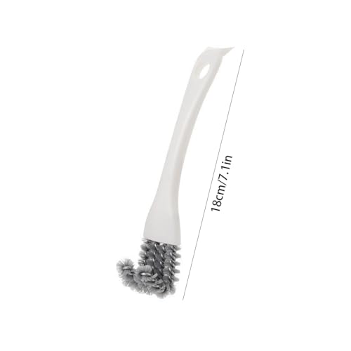 4 Pack Cleaning Brush Set with Scraper Heads, for Kitchen Crevices, Oven Racks and Bird Cage Dead Corner Gap Brush ﻿