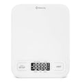 Etekcity Food Kitchen Scale, Digital Grams and Ounces, Large | Tare function, ideal for baking, weight loss, keto, meal prep, packages, liquids and jewelry, White - color: Clean White