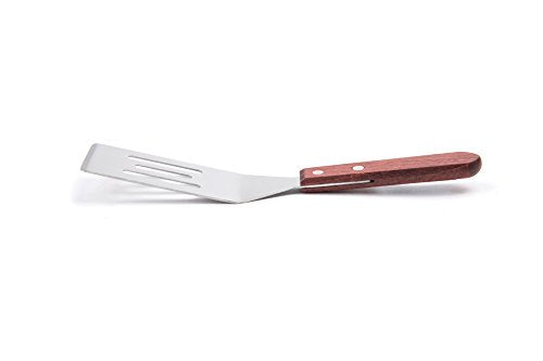 Fox Run 5333 Stainless Steel Mini Slotted Turner, 0.75 x 1.5 x 8 inches, Metallic