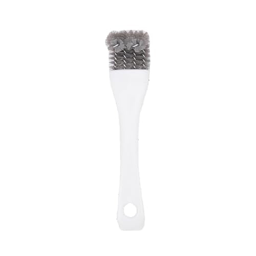 Bird Cage Accessories Stainless Steel Brush Poop Remover Scraper Tool Set with Wooden Handle for Small Animal Cage Kitchen BBQ