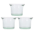 Abaodam 3PCS Glass Bird Feeder Replacement Cup, Outdoor Hanging Feeder Bowl | Bird Feeding Cup, Oriole Feeder Jelly Cups Replacement, Universal Hummingbird Glass Dish For Garden Balcony Patio Accessories