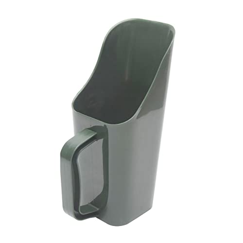Garden Shovel,Green Scoop, Multifunctional Bucket Gardening Tool, Cultivation Shovel Spoons Digging Tool, Small Plastic Handy Garden Scoop for Soil, Compost, Plantings (Color:Army Green)