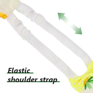 Bird Suit Diaper, Soft Adjustable Leak Potty Harness for Pet Parrots Home Travel Cotton M Yellow 1 Pack - color: Yellow, size: M
