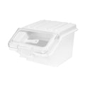 22LB Flour Storage Container With Scoop for Dry Food, Sugar, Baking Supplies,Rice.BPA Free Ingredient Storage Bin，Pet Food Storage Container Dog Cat Birds Food Bin (22 LB) - size: 22 LB