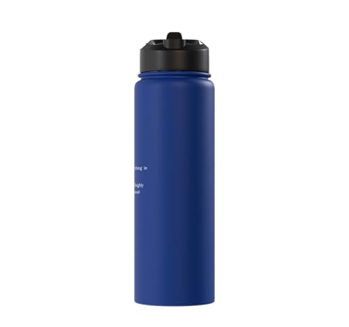 Bird Definition - Funny Sarcastic Bird Explanation Stainless Steel Insulated Water Bottle - color: Royal Blue