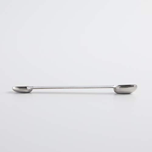 Stainless Steel Double Sided Measuring Spoon- 1/2 Teaspoon and 1/4 Teaspoon - size: Half teaspoon/ Quarter Teaspoon