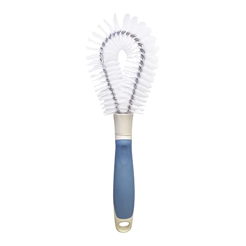 Fox Run Vegetable Cleaning Brush with Handle, Produce & Potato Scrub Brush | Long Lasting Bristles | Vegetable Brush Scrubber For Food | Easy To Store & Dishwasher Safe | Quickly Clean Produce & Veggies - style: Vegetable