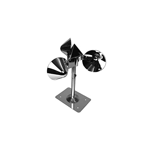 Bird-X Bird Deflector, Launches Multi-Sensory Attacks to Scare Birds Away, Ideal for Commercial and Residential Spaces, Easy to Install, 10" x 7" x 10"