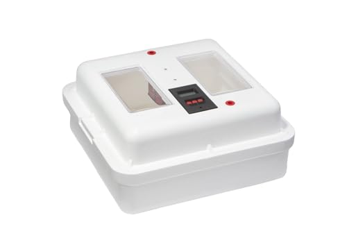Little Giant® UL Circulated Air Incubator | Fits 41 Large Eggs | Chick Egg Hatching Incubator with Fan and Temperature and Humidity Control | Made in USA - style: UL Listed Incubator with Fan