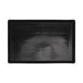 TEHAUX Dog Crate Tray, Dog Kennel Replacement Pan Rabbit Tray Plastic Potty Black Bird Cage s Replacement for Cat Cage Pet Supplies (43 * 32.5 * 2.5cm/16.98 * 12.77 * 0.98inch)