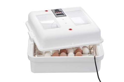 Little Giant® Digital Circulated Air Incubator with Automatic Turner | 41 Egg Capacity | Chick Egg Hatching Incubator with Fan and Egg Turner | Made in USA - style: Incubator with Fan and Egg Turner