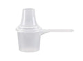 Measuring Scoop & Funnel - No Cap Open Spoon 1-Pack 39cc | Universal open design measuring spoon, Built-in funnel neck pour spout, Quick access cup for coffee powders and baking - size: 39 cc | 2 tbsp | 1 fl oz. | 39 mL